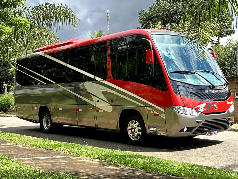 Parte Externa do Micro-ônibus Executivo - Aluguel de Micro-ônibus em Goiânia